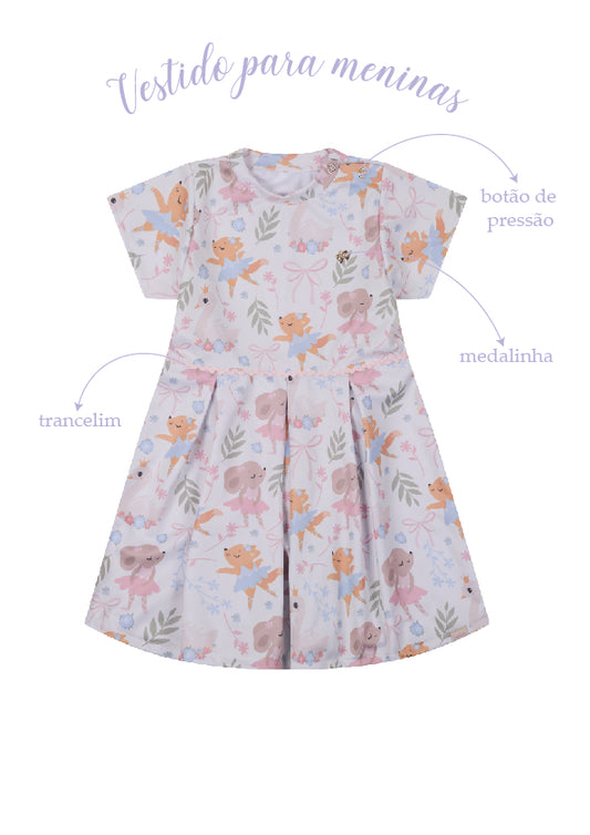 Vestido Infantil Menina
