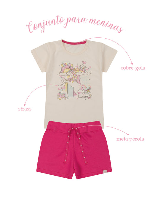 Conjunto para meninas