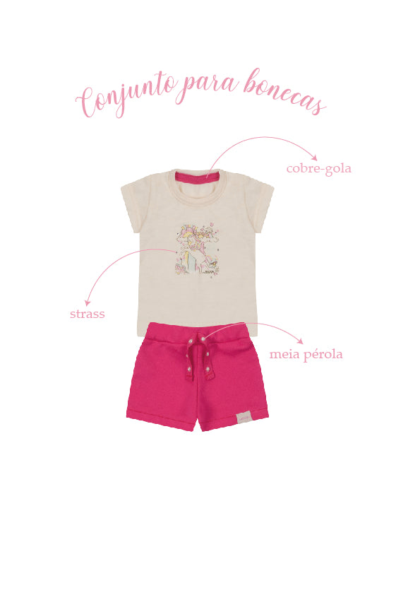 Conjunto para bonecas