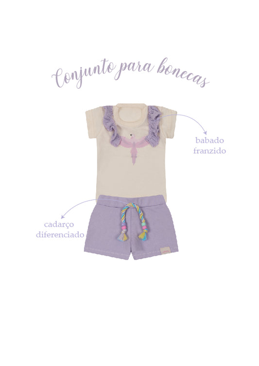Conjunto para bonecas